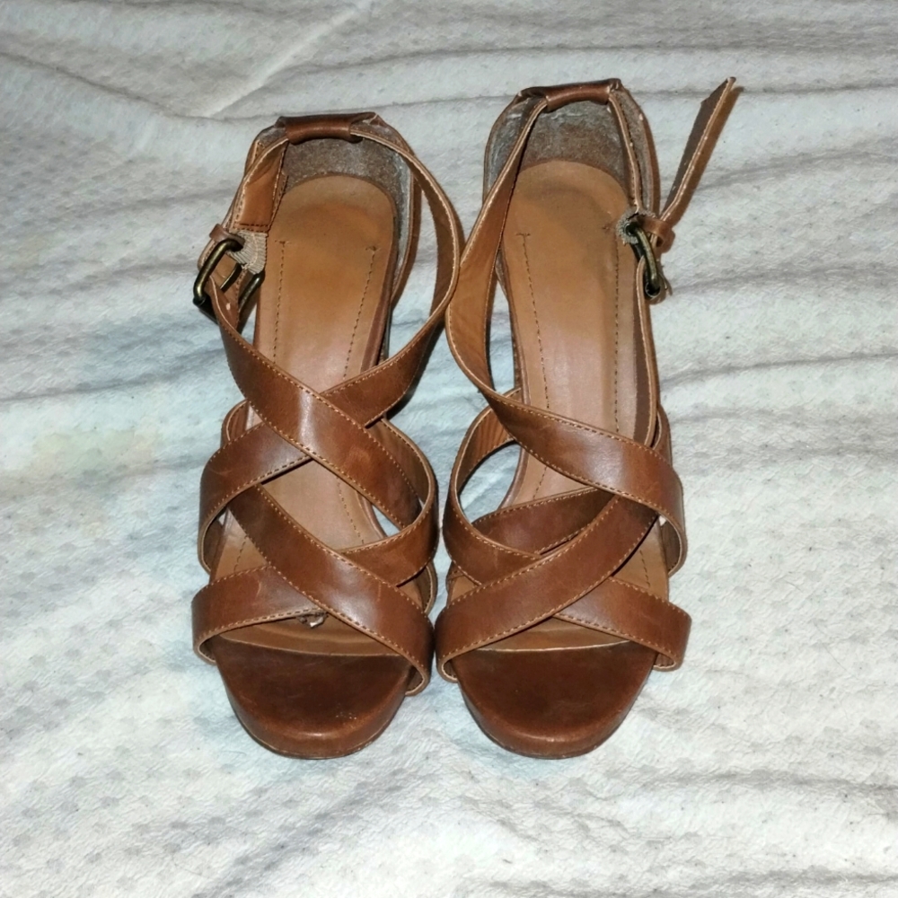 Mark by Avon strappy sandal.